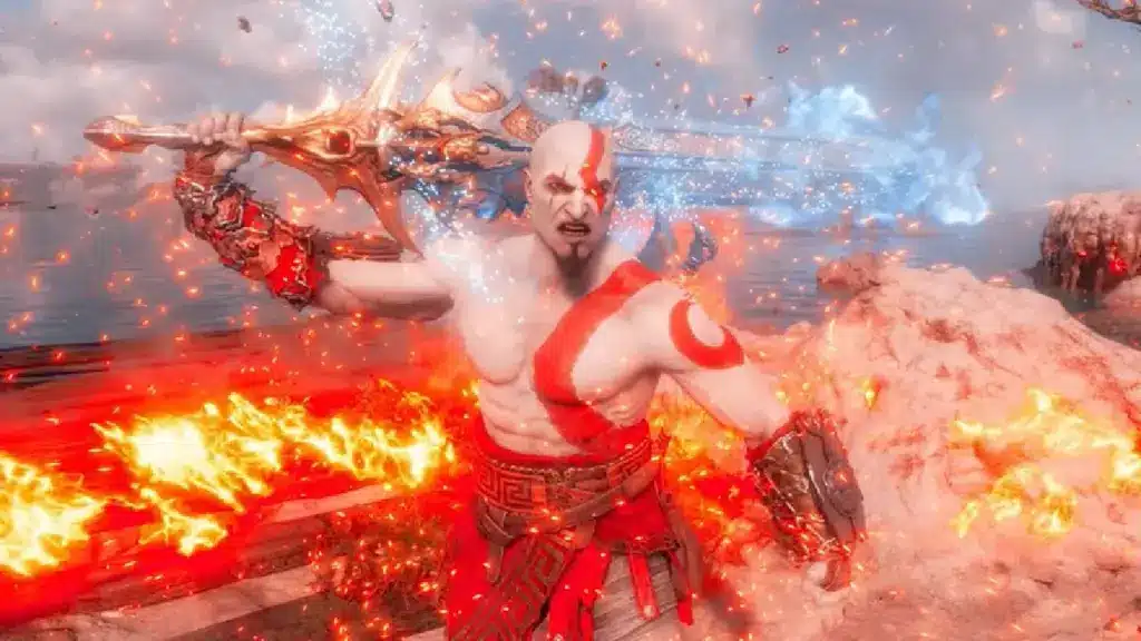 Kratos Joven en God of War: Ragnarok VALHALLA