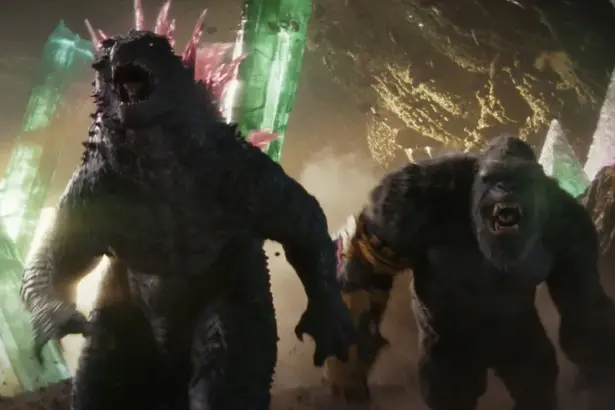 Godzilla y King Kong en Godzilla x Kong: El Nuevo Imperio