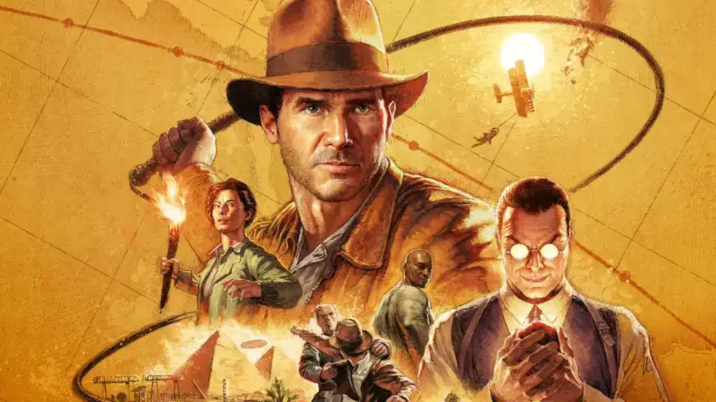 Poster Oficial de Indiana Jones y el Gran Círculo