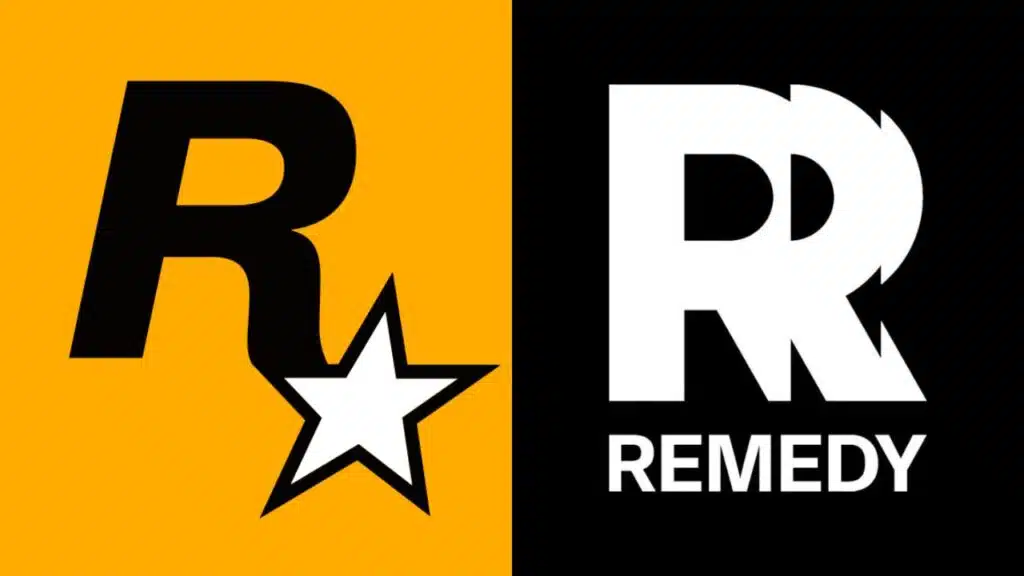 Logos de Rockstar y Remedy Entertainment