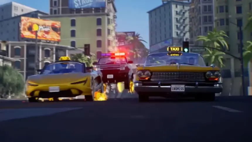 Reboot de Crazy Taxi de Sega PORTADA